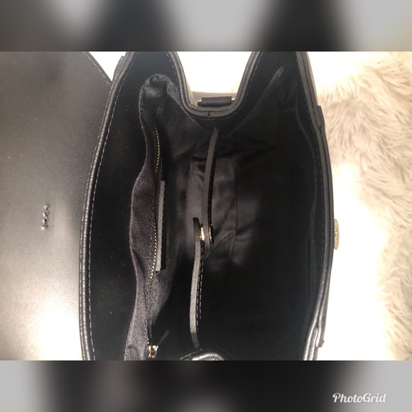 Bags Black Leather Book Bag Purse Poshmark